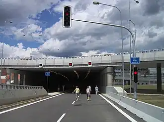 Jižní portál tunelu Hlinky