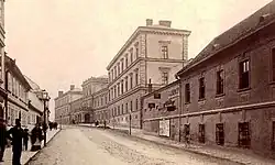 Nemocnice na Pekařské (kolem 1895)