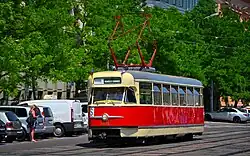 Tramvaj Tatra T2 v Brně