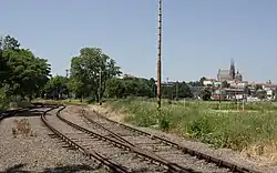 Předávací kolejiště vlečky