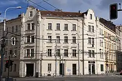 Dům na rohu ulic Úvoz a Údolní