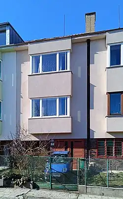 Řadový rodinný dům v Lužické ulici číslo 2095/17