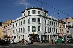 Brno-Žabovřesky secesní dům 1908 roh Veveří-Tábor.jpg