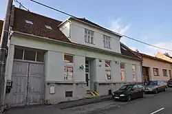 Zázemí Divadla Líšeň na Ondráčkově ulici.