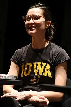 Miřenka Čechová na festivalu Měsíc autorského čtení v Brně, 2020