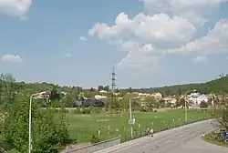 Pohled na Mokrou Horu od jihozápadu