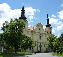 Brno-Tuřany, kostel Zvěstování Panny Marie.JPG