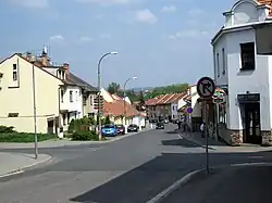 Ulice Nálepkova, bývalá náves