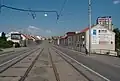 Trať v Kuřimské ulici