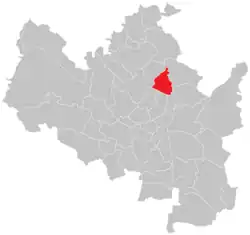 Lesná na mapě
