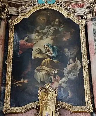 Smrt sv. Josefa, Loretánský kostel v Brně (1759)