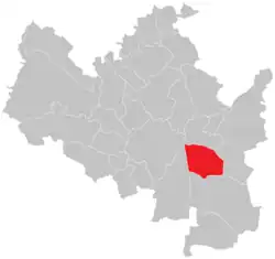 Brno-Černovice na mapě