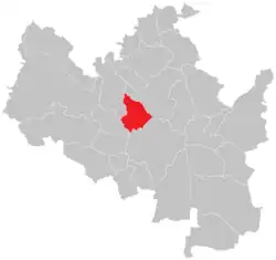 Brno-Žabovřesky na mapě