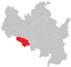Brno-Bosonohy na mapě
