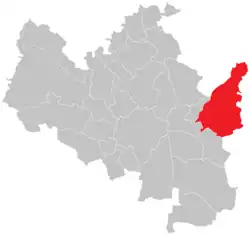 Brno-Líšeň na mapě