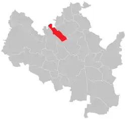 Brno-Medlánky na mapě