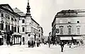 Pohled na Kobližnou z Náměstí Svobody, 1900