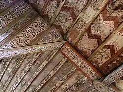 Detail výzdoby stropu