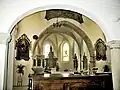 Pohled k hlavnímu oltáři