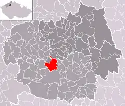 Brozany nad Ohří na mapě