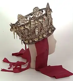 Svatební koruna Krødsherad.