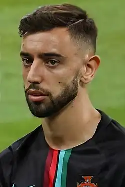 Bruno Fernandes na MS 2018 v zápase proti Maroku