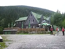 Bouda u Bílého Labe z Weberovy cesty