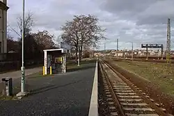 Nástupiště a přístřešek pro cestující