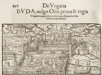Budín v roce 1530