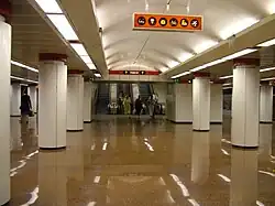 střední loď stanice