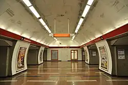 střední loď stanice