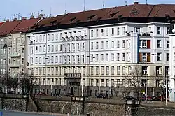 Sídlo ústředí ÚZSVM v Praze na Rašínově nábřeží