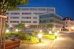 Budova knihovny na Dolním náměstí