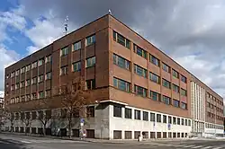 Budova Národního technického muzea na Letné