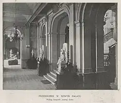 Budynek Zachęty Przedsionek w nowym pałacu