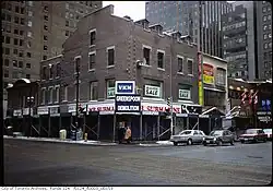 Building under demolition