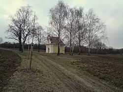 Kaplička sv. Donáta za obcí u cesty ke Svatému Kopečku