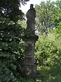 Bukovina - socha svatého Jana Nepomuckého.JPG