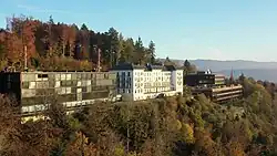 Sportovní budova v Magglingenu