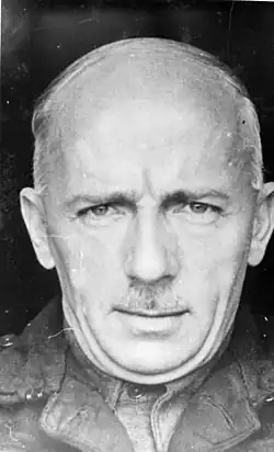 Generálmajor Dornberger na fotografii pořízené v zajetí v roce 1945.