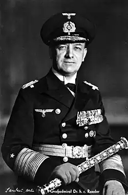 Adm. Raeder v roce 1940