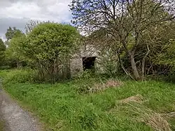 Ruiny bunkru nad pramenem Davídky