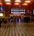 Burger King v Praze na hlavním nádraží