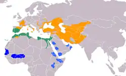 rozšíření dytíka úhorního