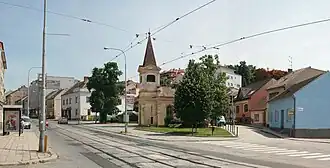 Burianovo náměstí v roce 2010