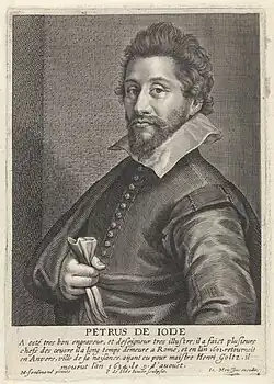 Pieter de Jode I, kreslil Pieter de Jode II, ryl J. Meyssens, 1634