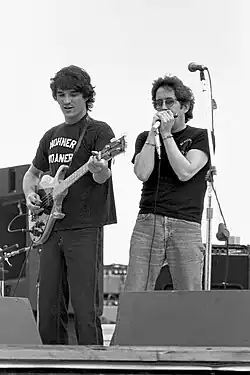 Rick Danko a Paul Butterfield v roce 1979