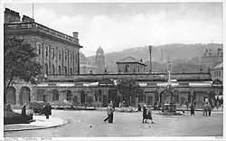 Termální lázně Buxton na začátku 20. století