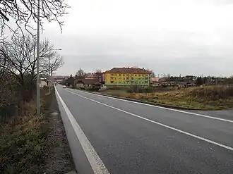 Silnice I/16 v Byšicích