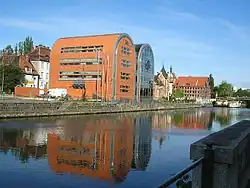 Nábřeží Brdy v Bydhošti